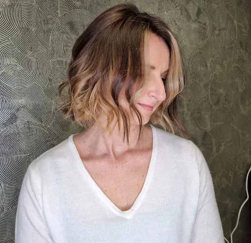 Bronde chopped bob