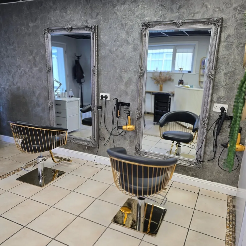 Styling station inside Indigo on Pearse Street